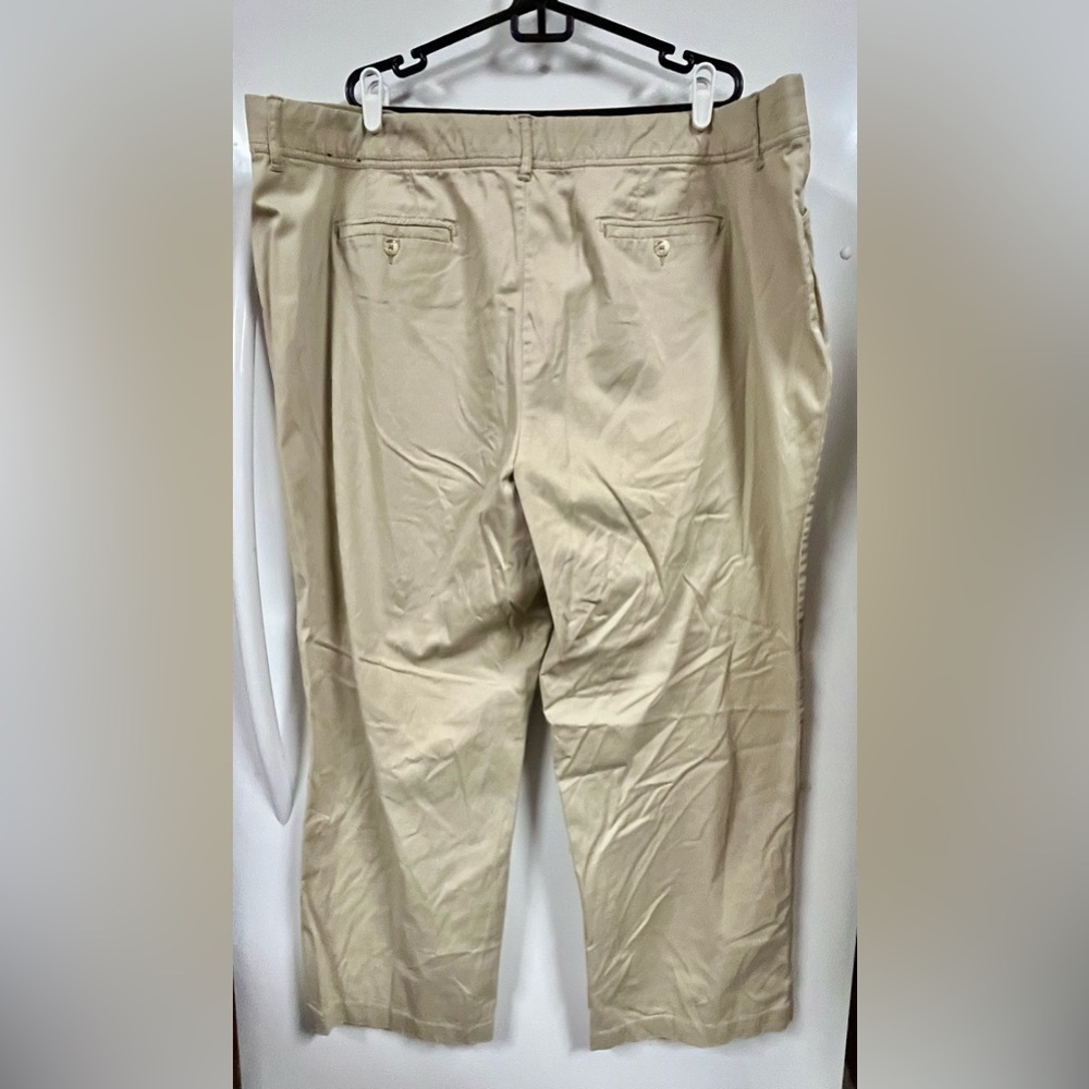 🌾 Stretch Khaki Trousers – Intro by Jonathan Ross – Size 24W – easy waist comfy - Picture 3 of 3